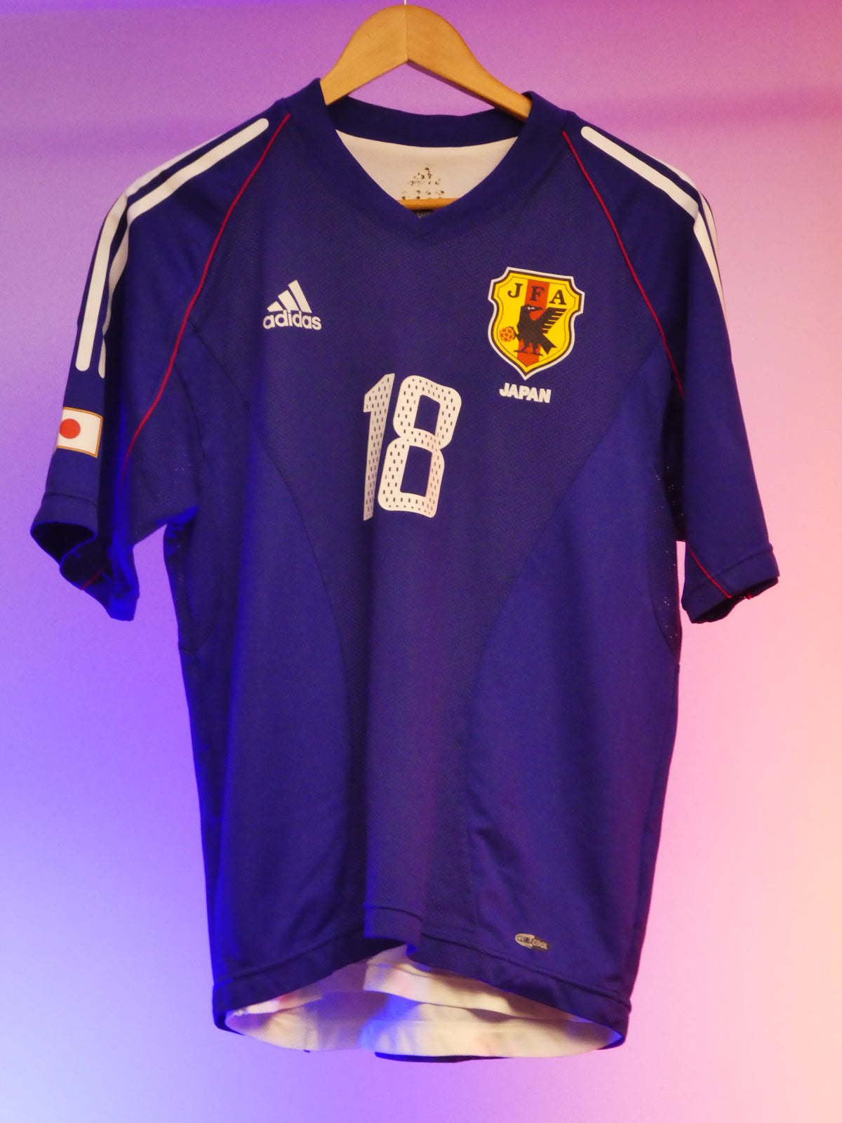 Japan 2002 Home Shirt (#18 Ono) (M)
