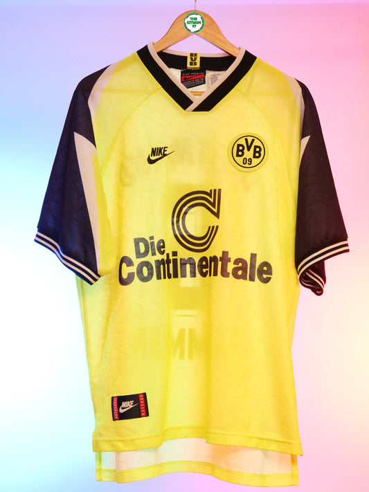Dortmund 1995/1995 Home Shirt (#6 Sammer) (XL)
