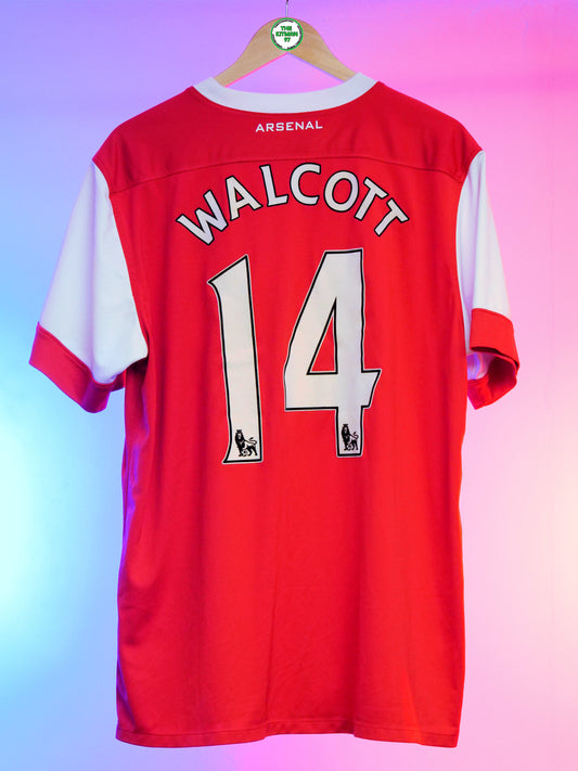 Arsenal 2010/2011 Home Shirt (#14 Walcott) (XL)