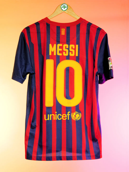 Barcelona 2011/2012 Home Shirt (#10 Messi) (M)