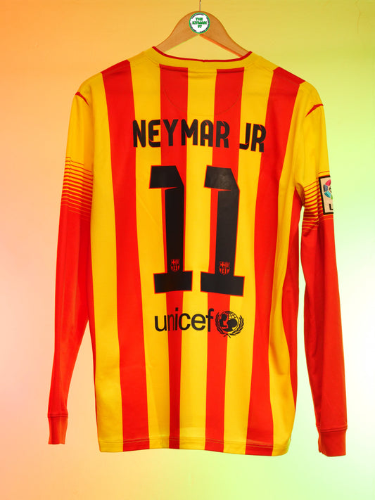 Barcelona 2013/2014 Away Shirt (#11 Neymar) (M)