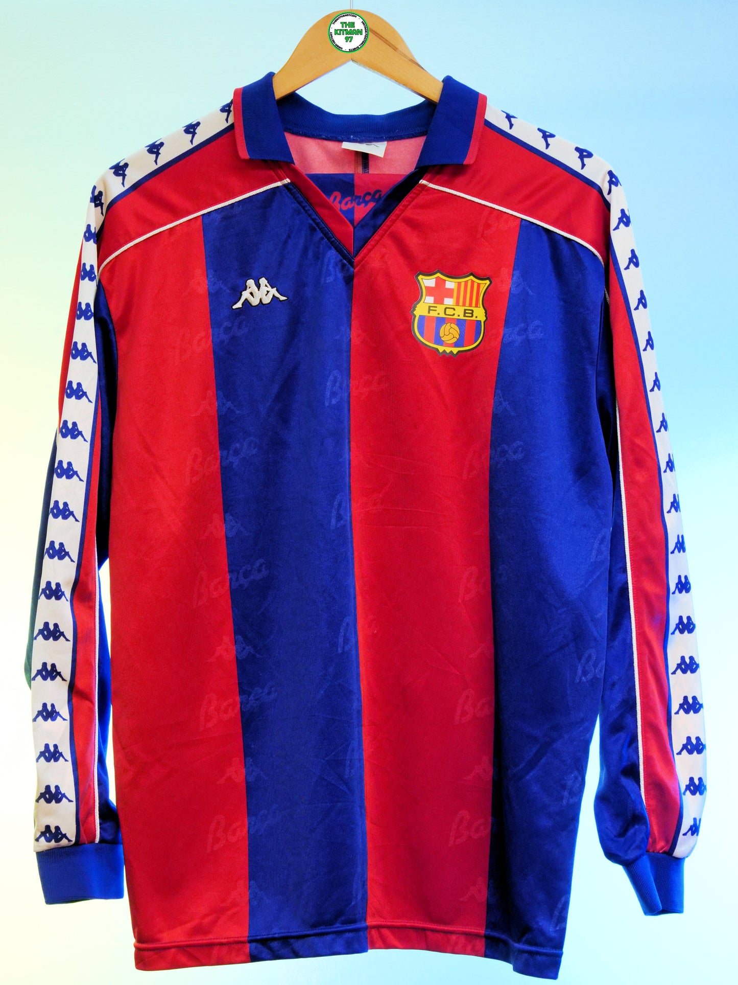 Barcelona 1992/1995 Home Shirt Longsleeve (Jaspo) (L)