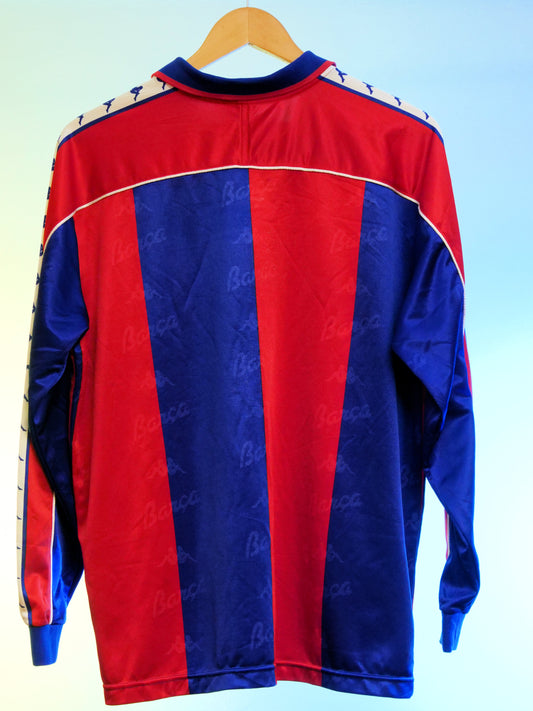 Barcelona 1992/1995 Home Shirt Longsleeve (Jaspo) (L)