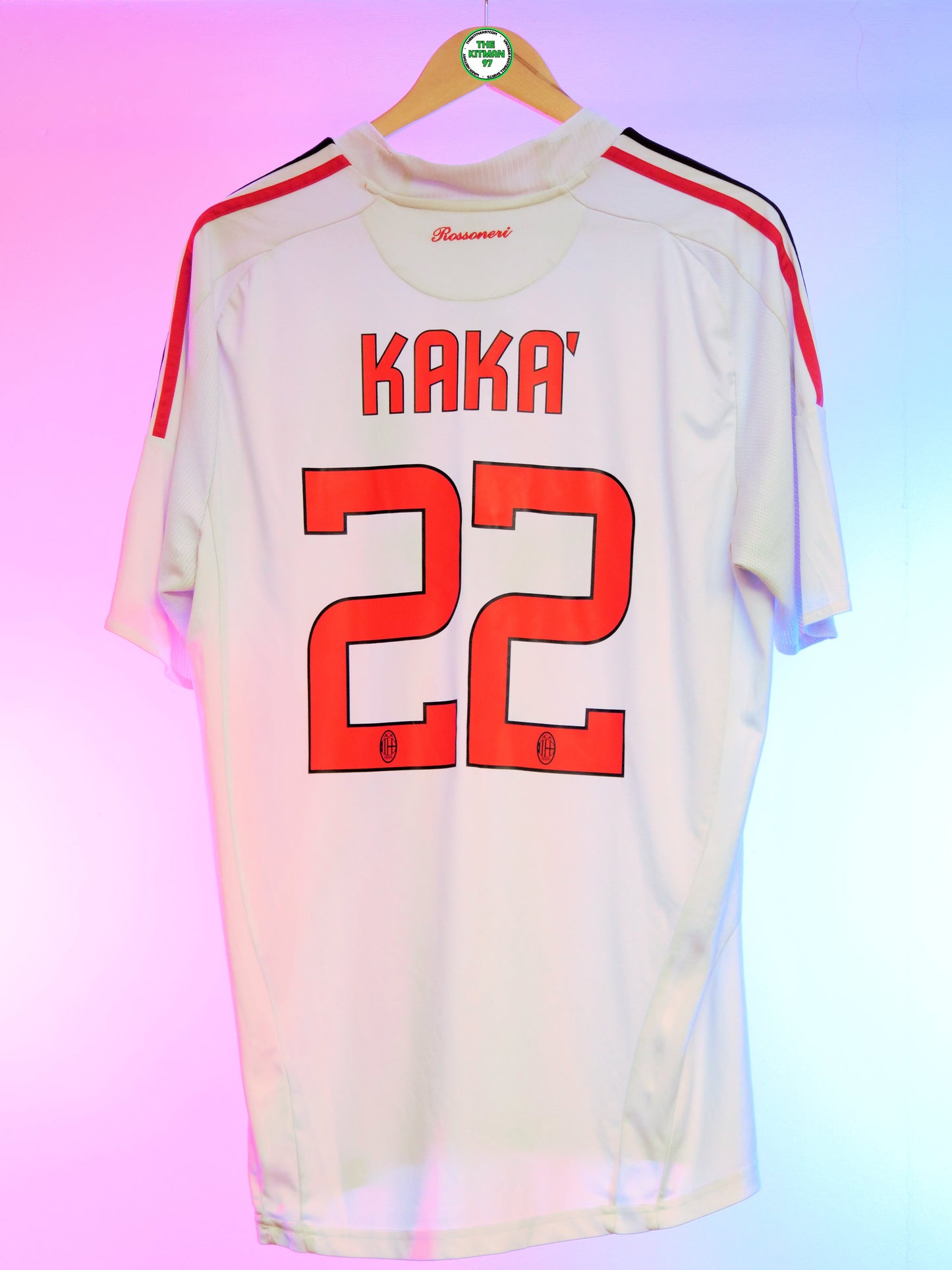 AC Milan 2008/2009 Away Shirt (#22 Kaká) (L)