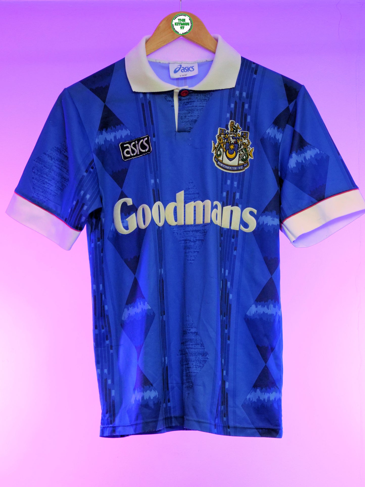 Portsmouth 1993/1995 Home Shirt (S)