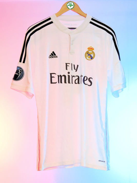 Real Madrid 2014/2015 Home Shirt (#4 Ramos) (L)