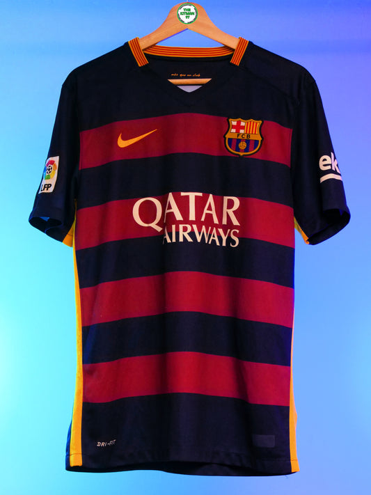 Barcelona 2015/2016 Home Shirt (#10 Messi) (M)