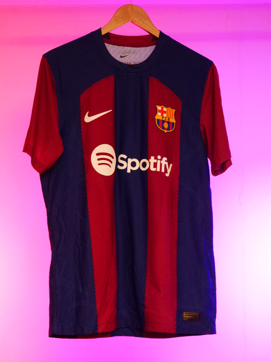 Barcelona 2023/2024 Home Shirt Vapor Version (#27 Lamine Yamal) (M)
