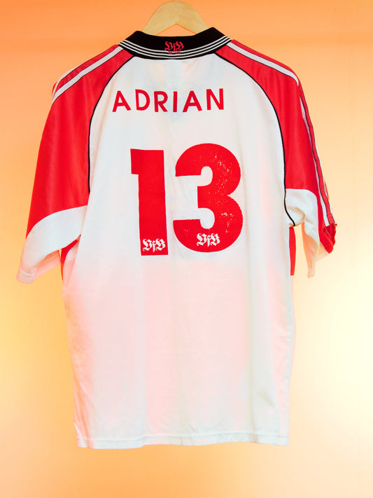 VFB Stuttgart 1998/1999 Home Shirt (#13 Adrian) (L)