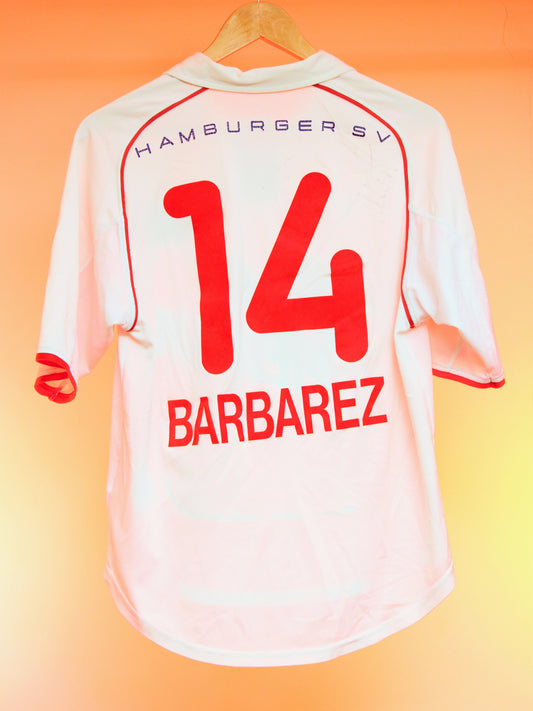 Hamburger SV 2001/2002 Home Shirt (#14 Barbarez) (S)
