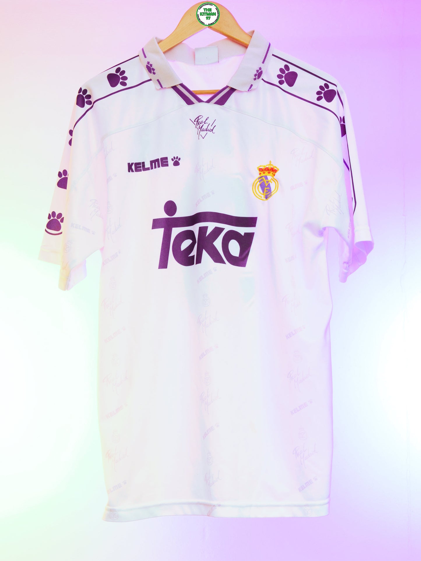 Real Madrid 1994/1996 Home Shirt (#9 Suker) (L/XL)