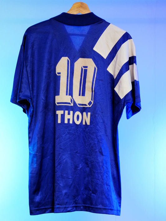 Schalke 04 1995/1996 Home Shirt (L) (#10 Thon)