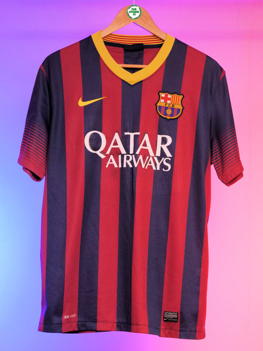FC Barcelona 2013/2014 Home Shirt (#10 Messi) (L)
