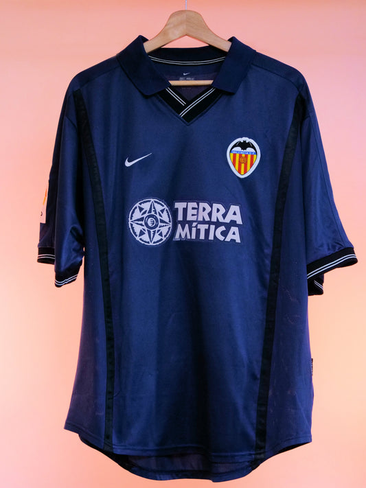 Valencia 2000/2001 Away Shirt (#22 Aimar) (L)