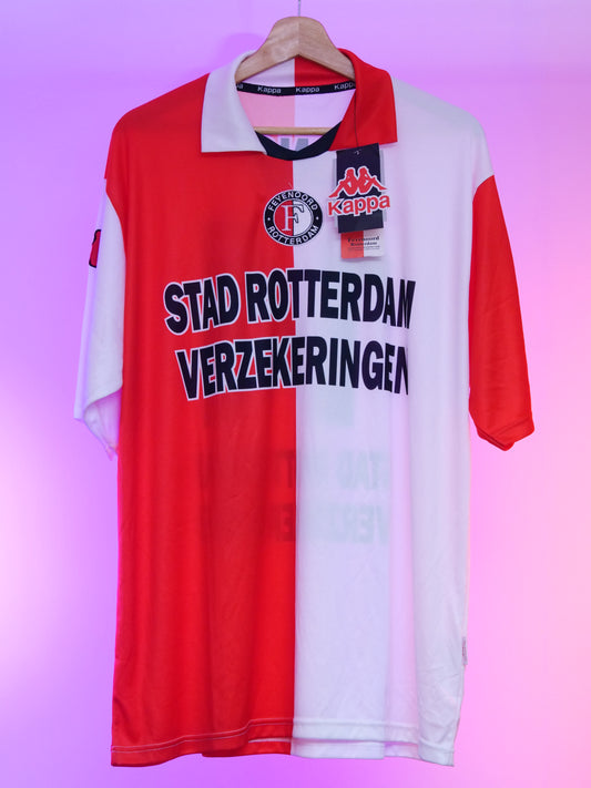 Feyenoord 2002/2003 Home Shirt (#14 Ono) (XL)