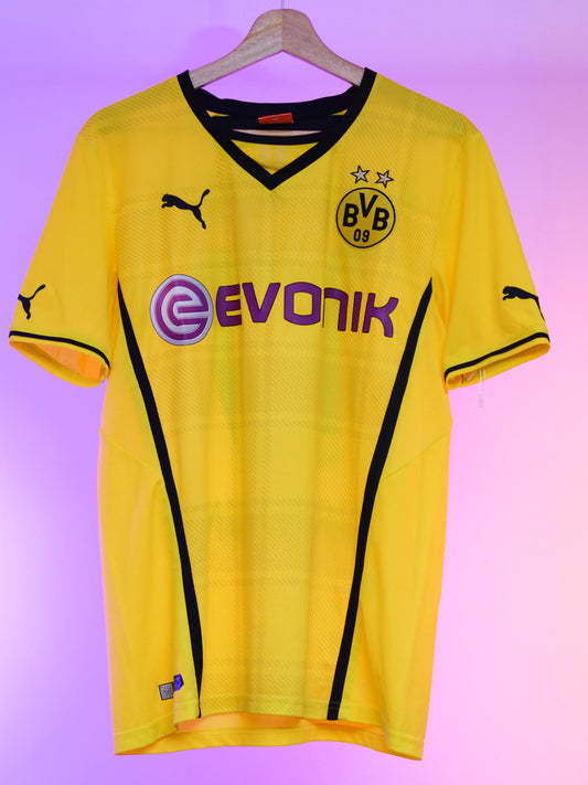 Dortmund 2013/2014 Home Shirt (#17 Aubameyang) (M)