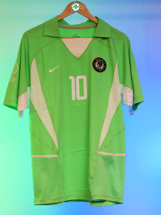 Nigeria 2002/2004 Home Shirt (#10 Okocha) (L)