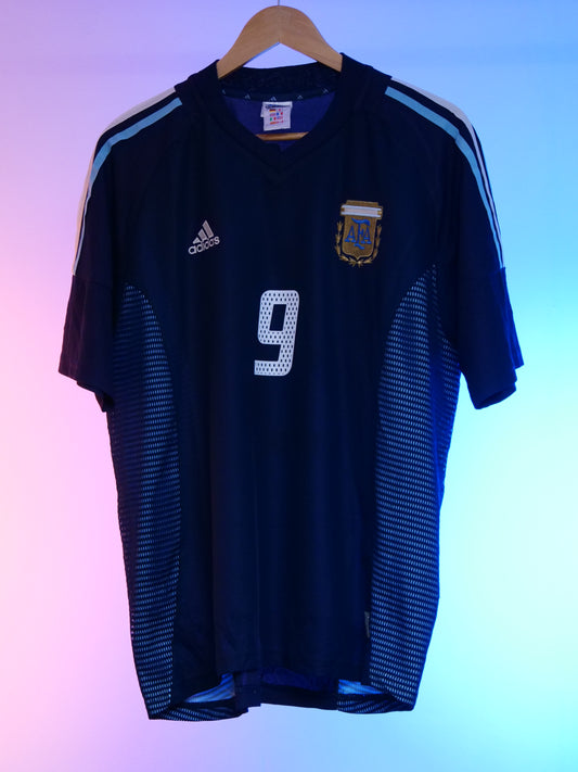 Argentina 2002/2004 Away Shirt (#9 Batistuta) (M)