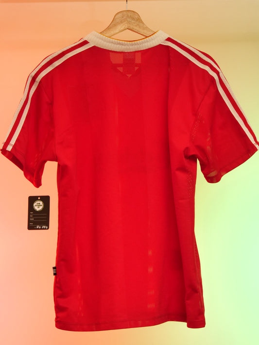 Liverpool 1995/1996 Home Shirt (M) (*Collar)