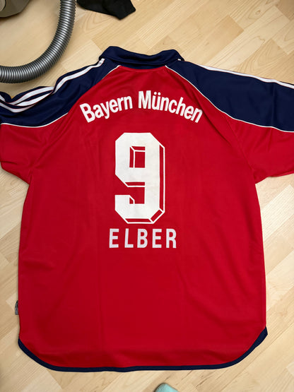 Bayern München 1999/2001 Home Shirt (#9 Elber) (XL)