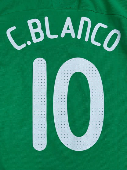 Mexico 2008/2009 Home Shirt (#10 Blanco) (XL)