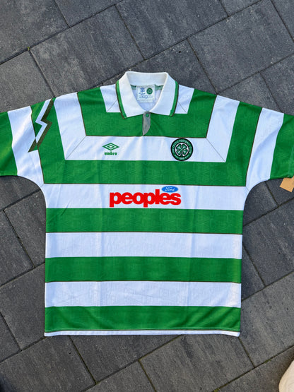 Celtic 1991/1992 Home Shirt (XL)