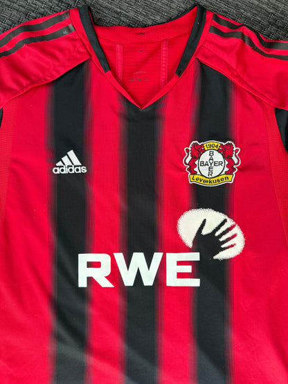 Leverkusen 2004/2005 Home Shirt Longsleeve (#9 Berbatov) (L)