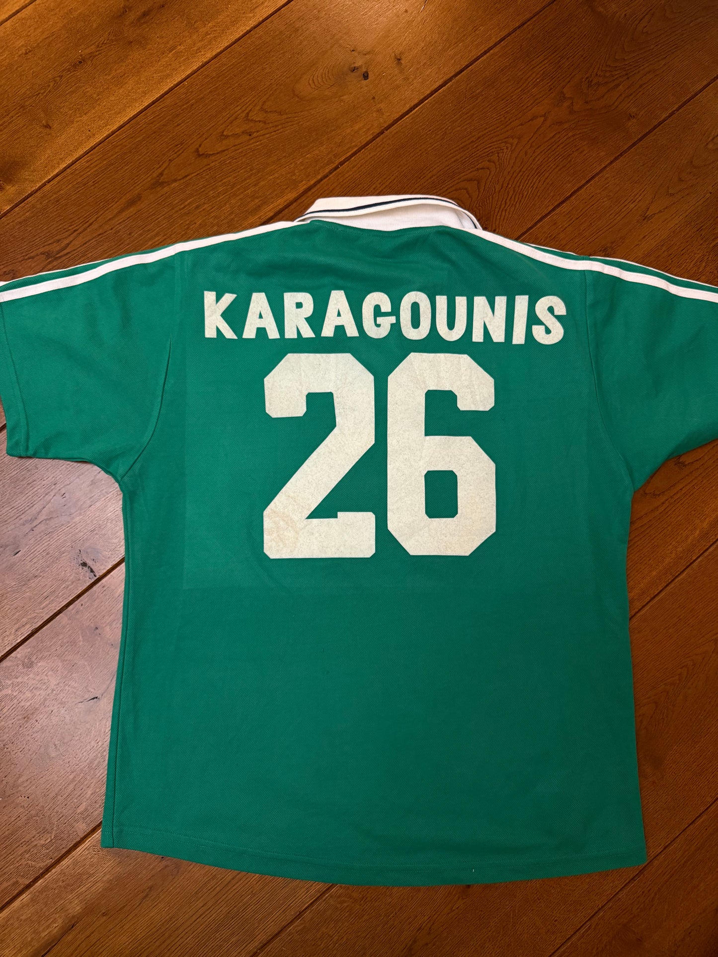 Panatinaikos 2001/2002 Home Shirt (#26 Karagounis) (M/L)