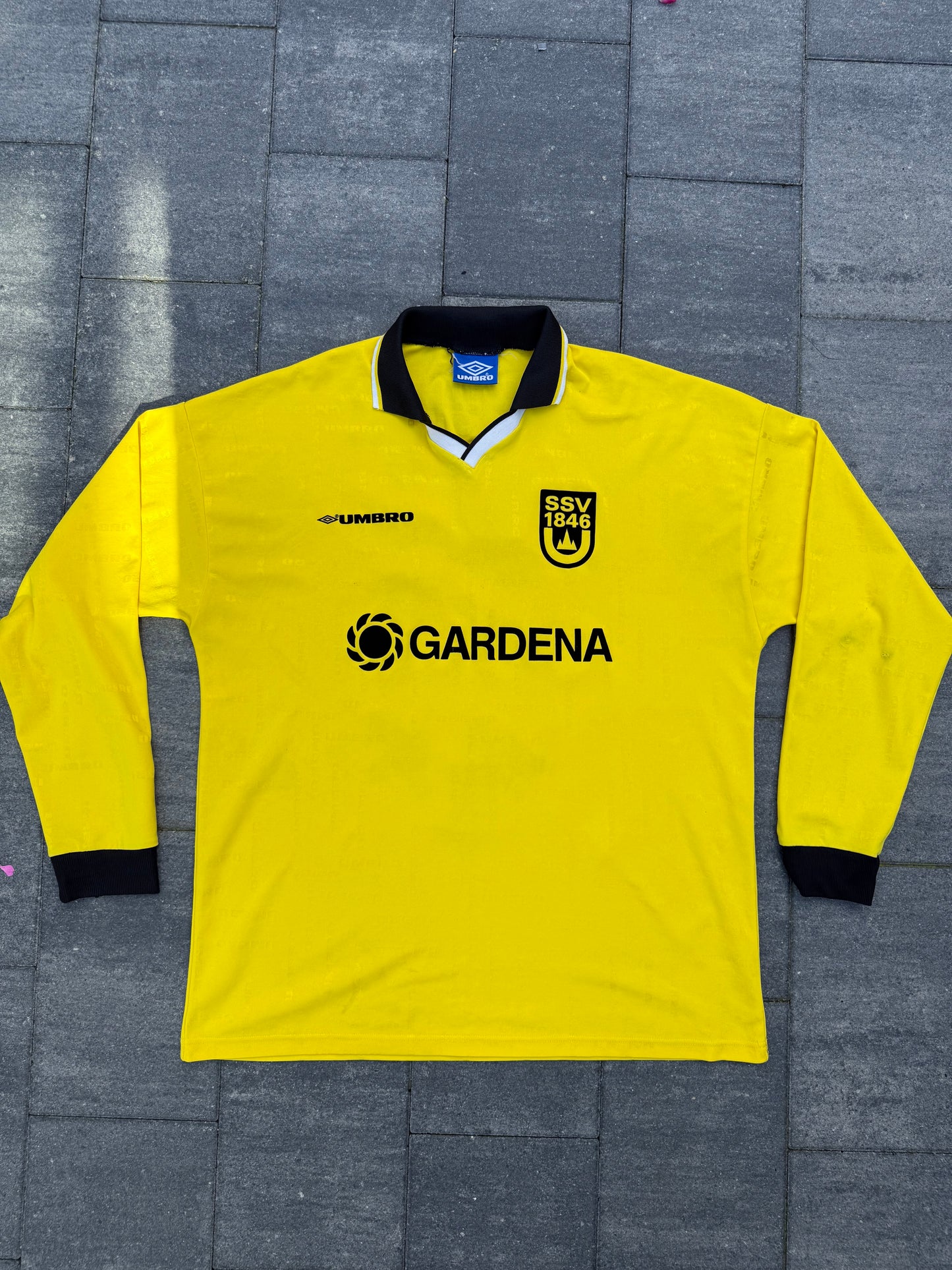 SSV Ulm 1998/1999 Away Shirt Longsleeve Matchworn (#11 Trkulja) (XL)