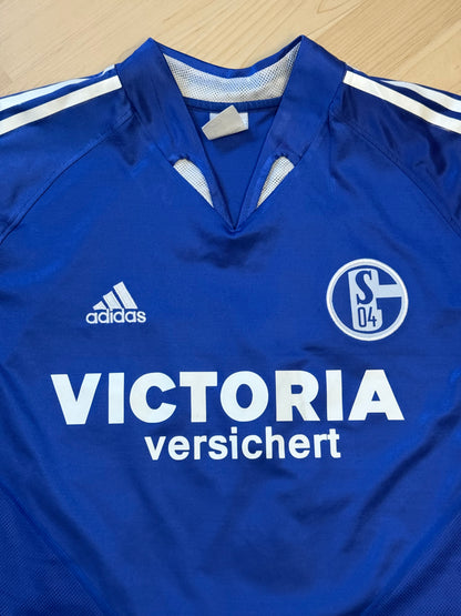 Schalke 04 2004/2005 Home Shirt (#26 Hanke) (L)
