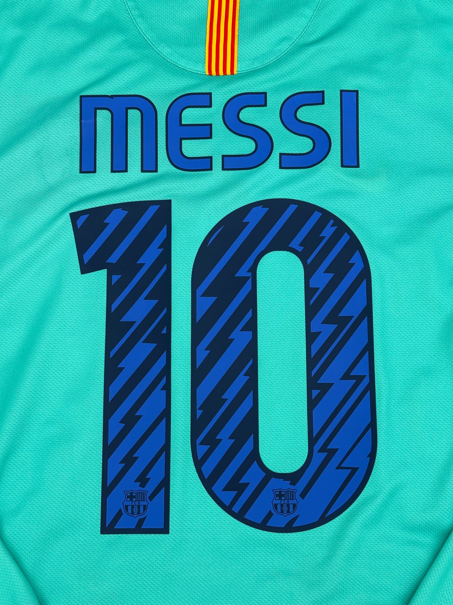 Barcelona 2010/2011 Away Shirt Longsleeve (#10 Messi) (L)