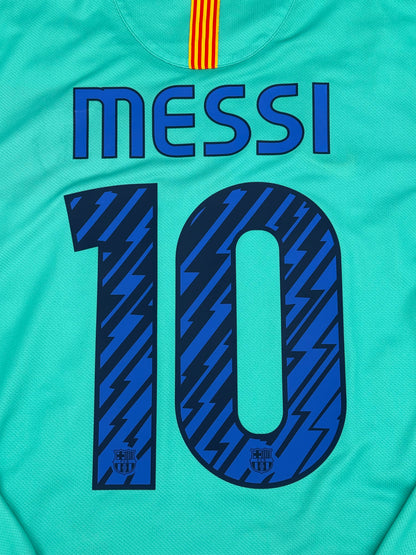 Barcelona 2010/2011 Away Shirt Longsleeve (#10 Messi) (L)