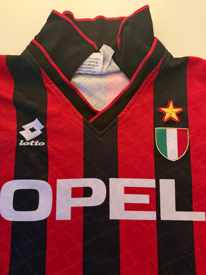 AC Milan 1995-1996 Home Champions League Shirt (L/XL)