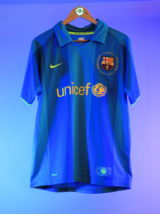 Barcelona 2007/2008 Away Shirt (M)