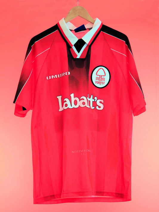 Nottingham Forrest 1997/1998 Home Shirt #22 Bryan Roy (XL)