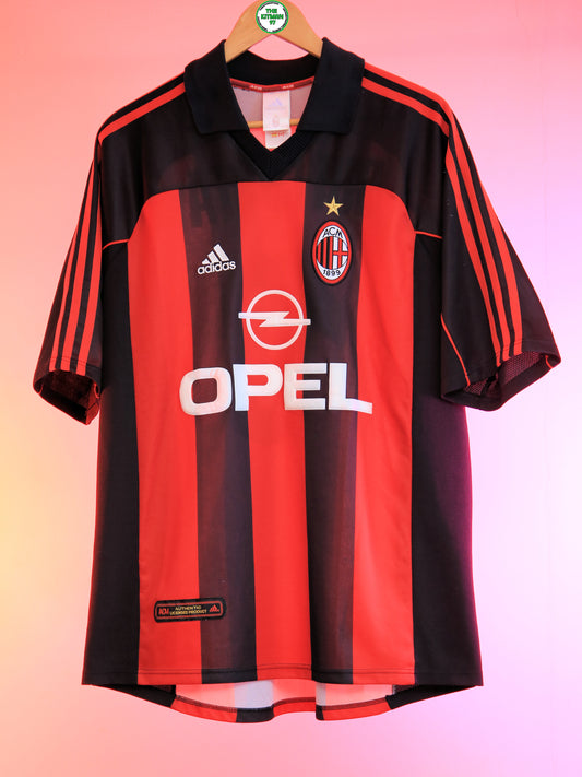 Ac Milan 2000/2001 Home Shirt #10 Rui Costa (XL)