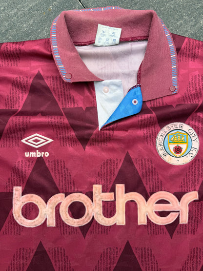 Manchester City 1990/1992 Away Shirt (M/L)