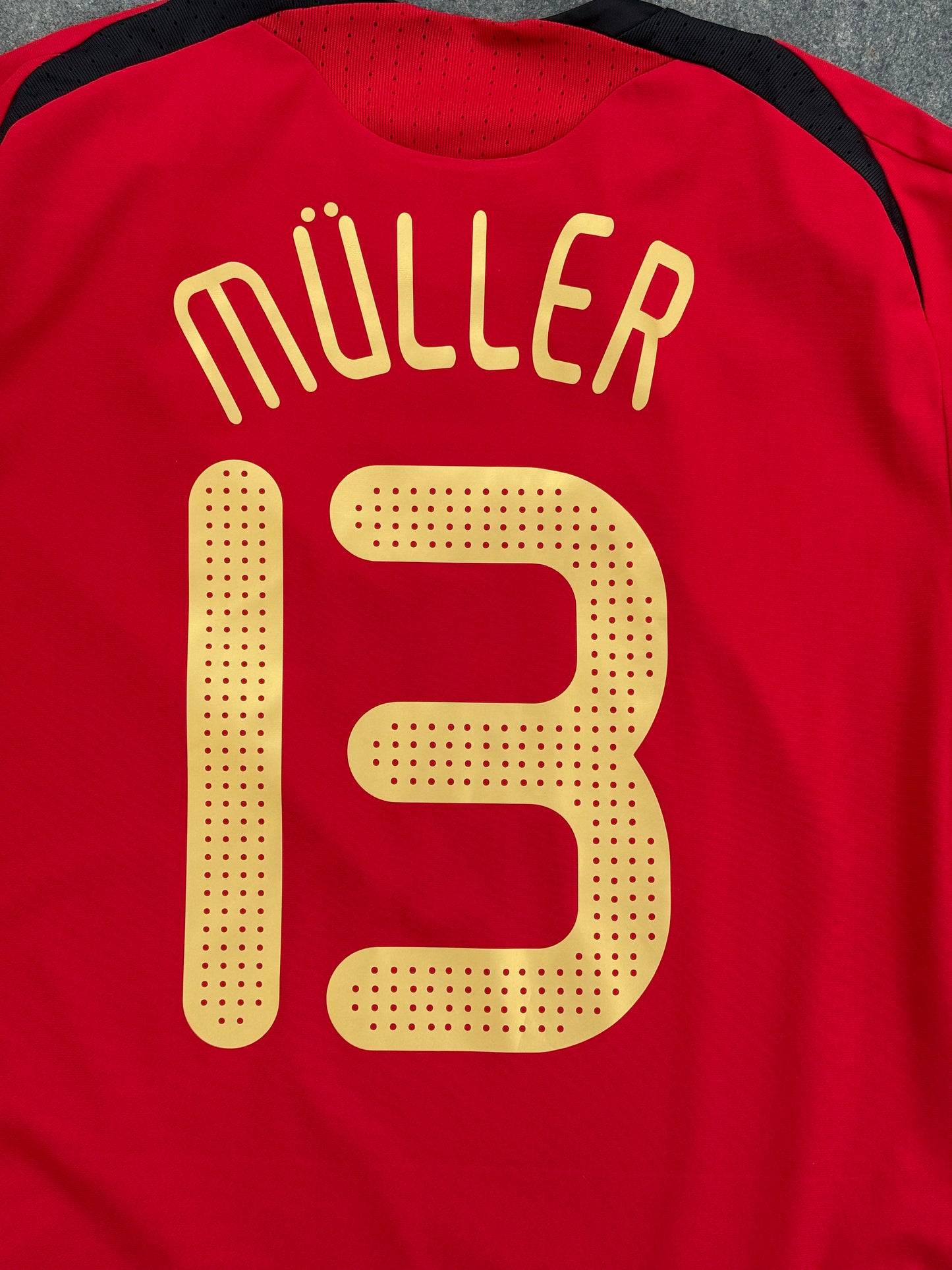 Germany 2008/2009 Away Shirt (#13 Muller)