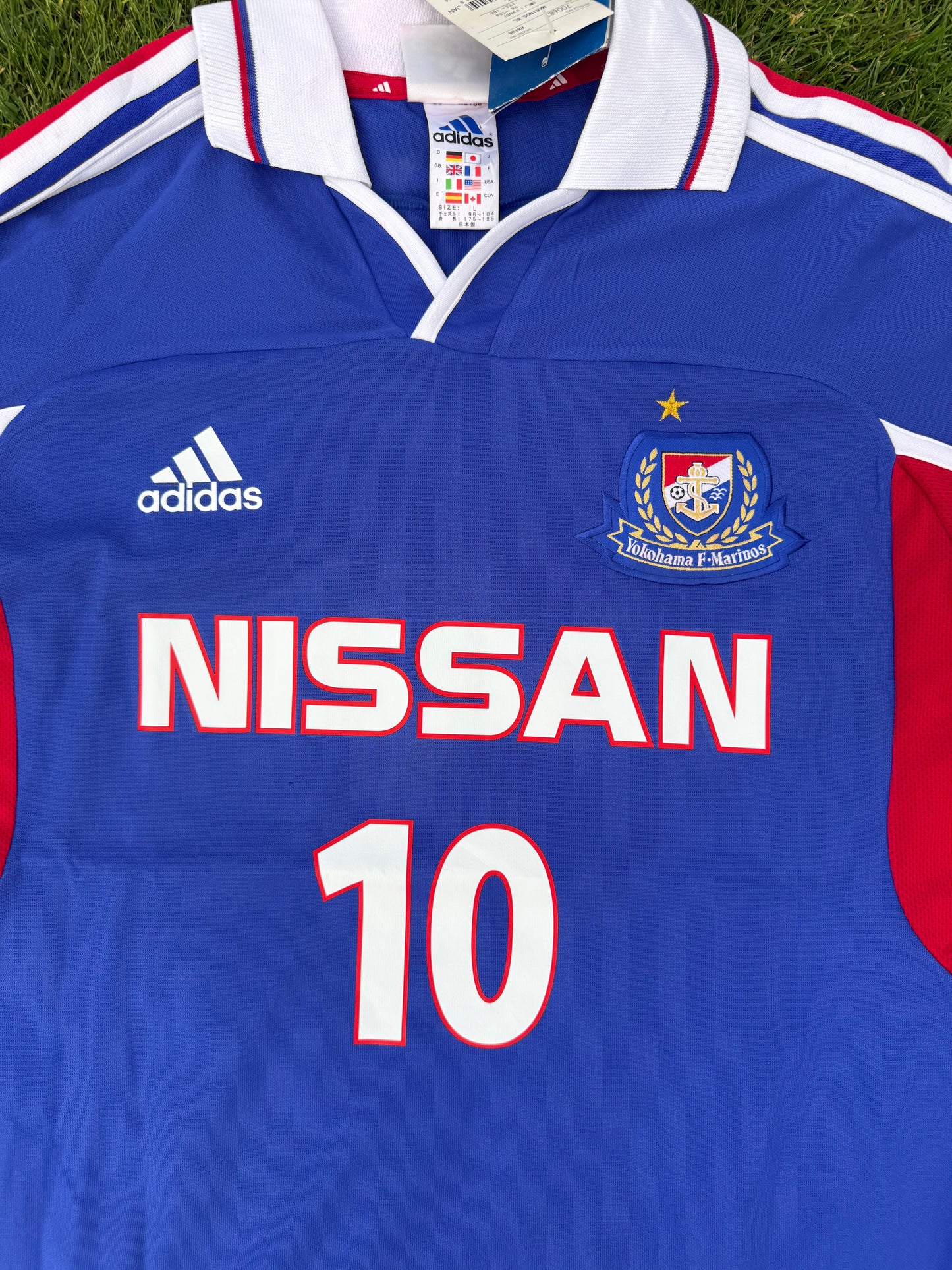 Yokohama Marinos 2001 Home Shirt BNWT (#10 Nakamura) (M/L)