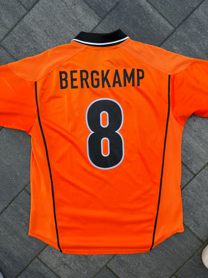Netherlands 1998 Home Shirt (#8 Bergkamp) (M)