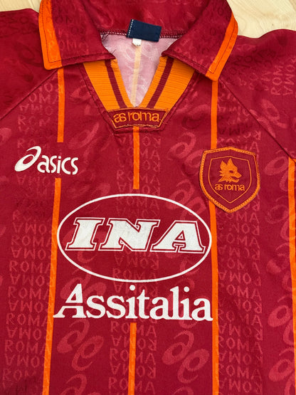 AS Roma 1995/1996 Home Shirt 1995/1996 (M/L)