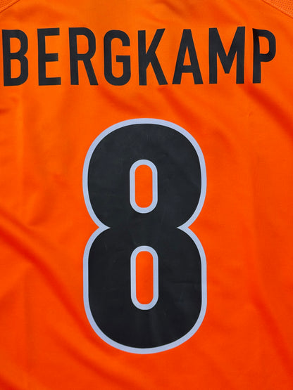 Netherlands 1998 Home Shirt (#8 Bergkamp) (M)