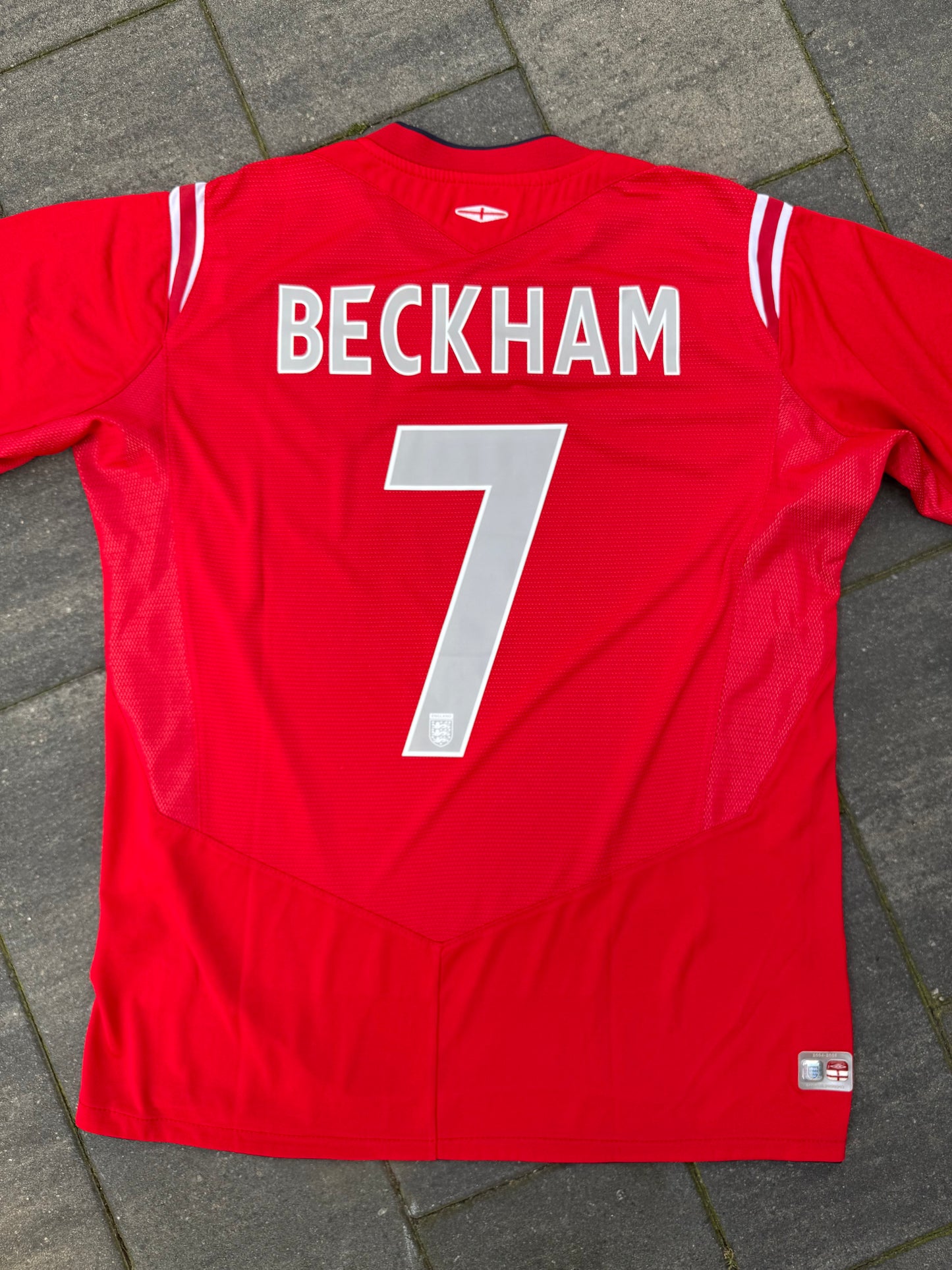 England 2004/2006 Away (#7 Beckham) (L)