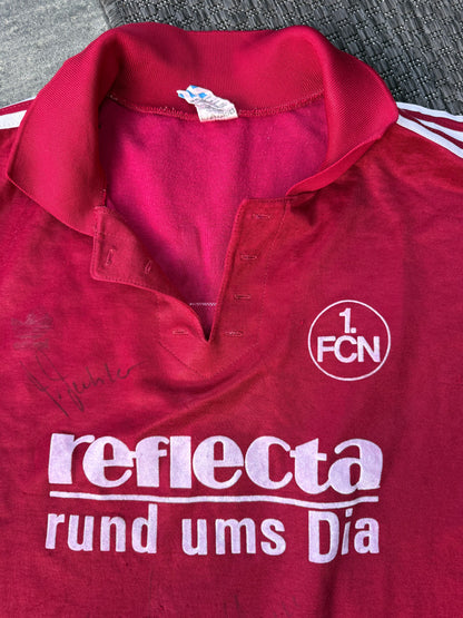 Nürnberg 1990/1992 Home Shirt Longsleeve Signed (M)