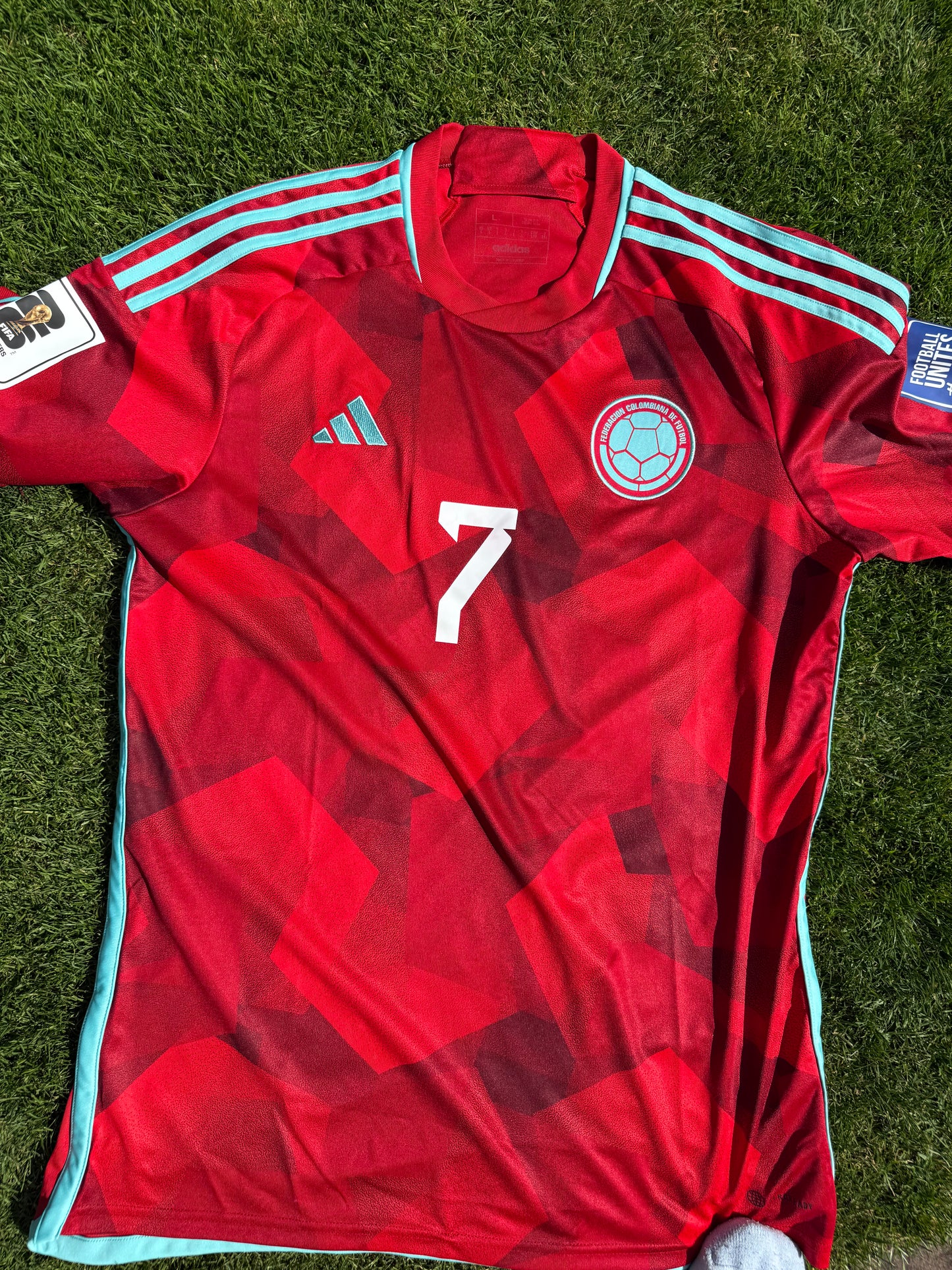 Colombia 2022/2023 Away Shirt (#7 L. Diaz) (L)