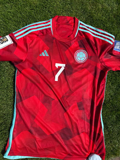 Colombia 2022/2023 Away Shirt (#7 L. Diaz) (L)