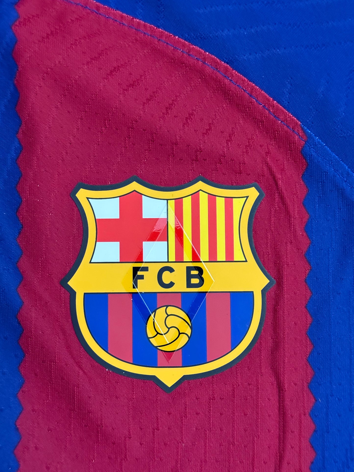 Barcelona 2023/2024 Home Shirt Vapor Version (#27 Lamine Yamal) (M)