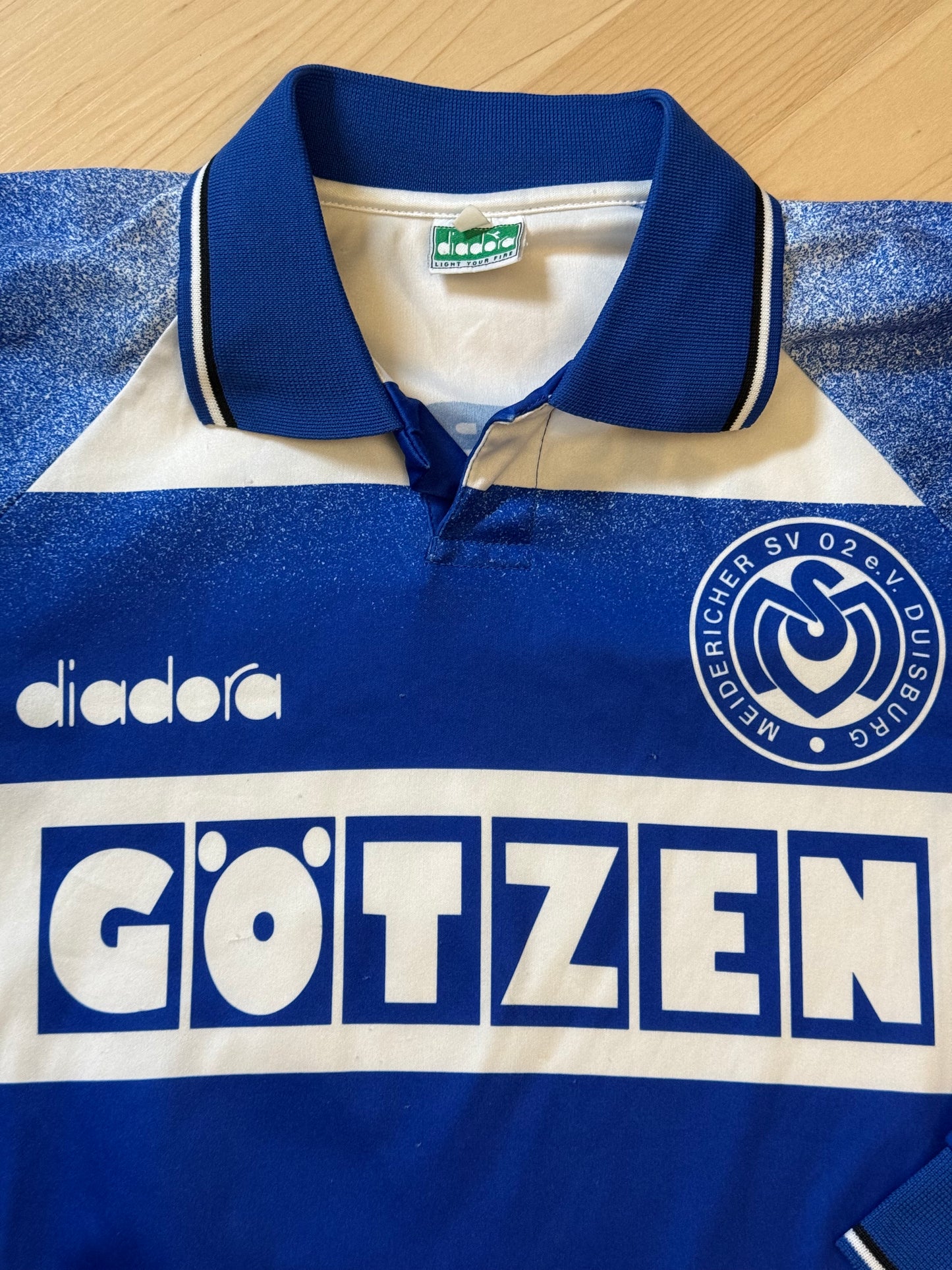 Duisburg 1993/1994 Home Shirt Longsleeve (M)