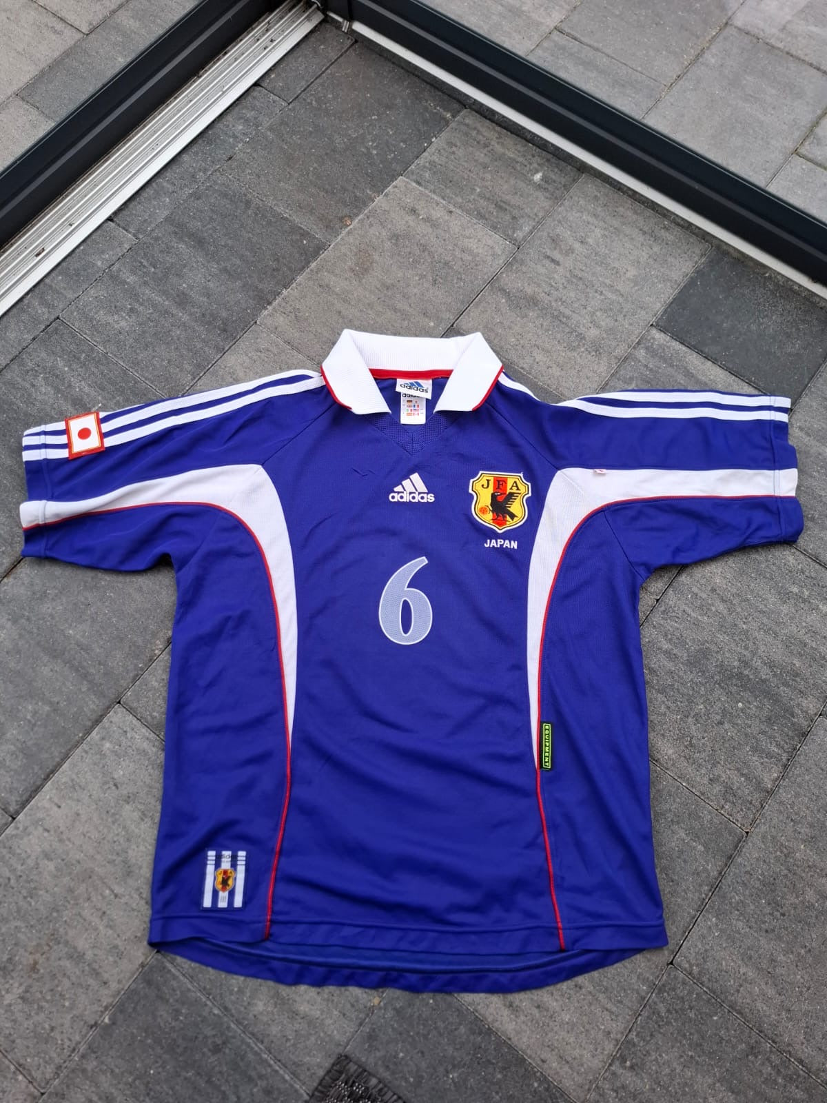 Japan 1999/2001 Home Shirt Player Issue (#6 Inamoto) (L)