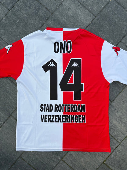 Feyenoord 2002/2003 Home Shirt (#14 Ono) (M)